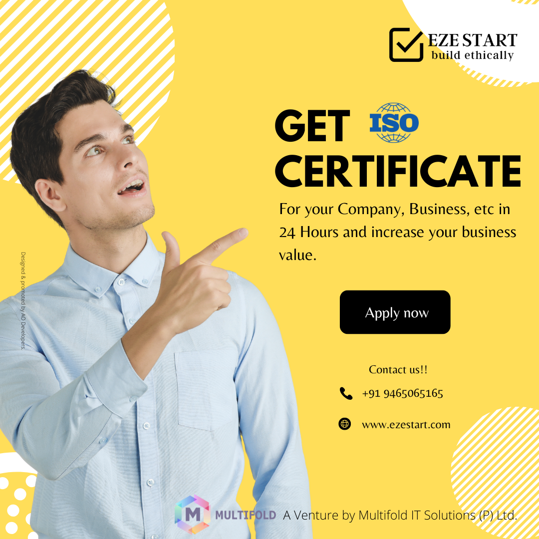 Apply ISO Certificate